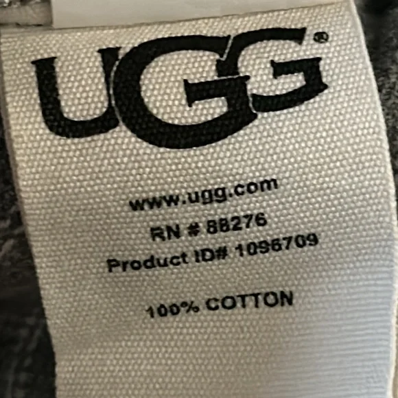 UGG Men’s Brushed Flannel Plaid Checked Long Sleeve Button Down Shirt - Picture 9 of 12